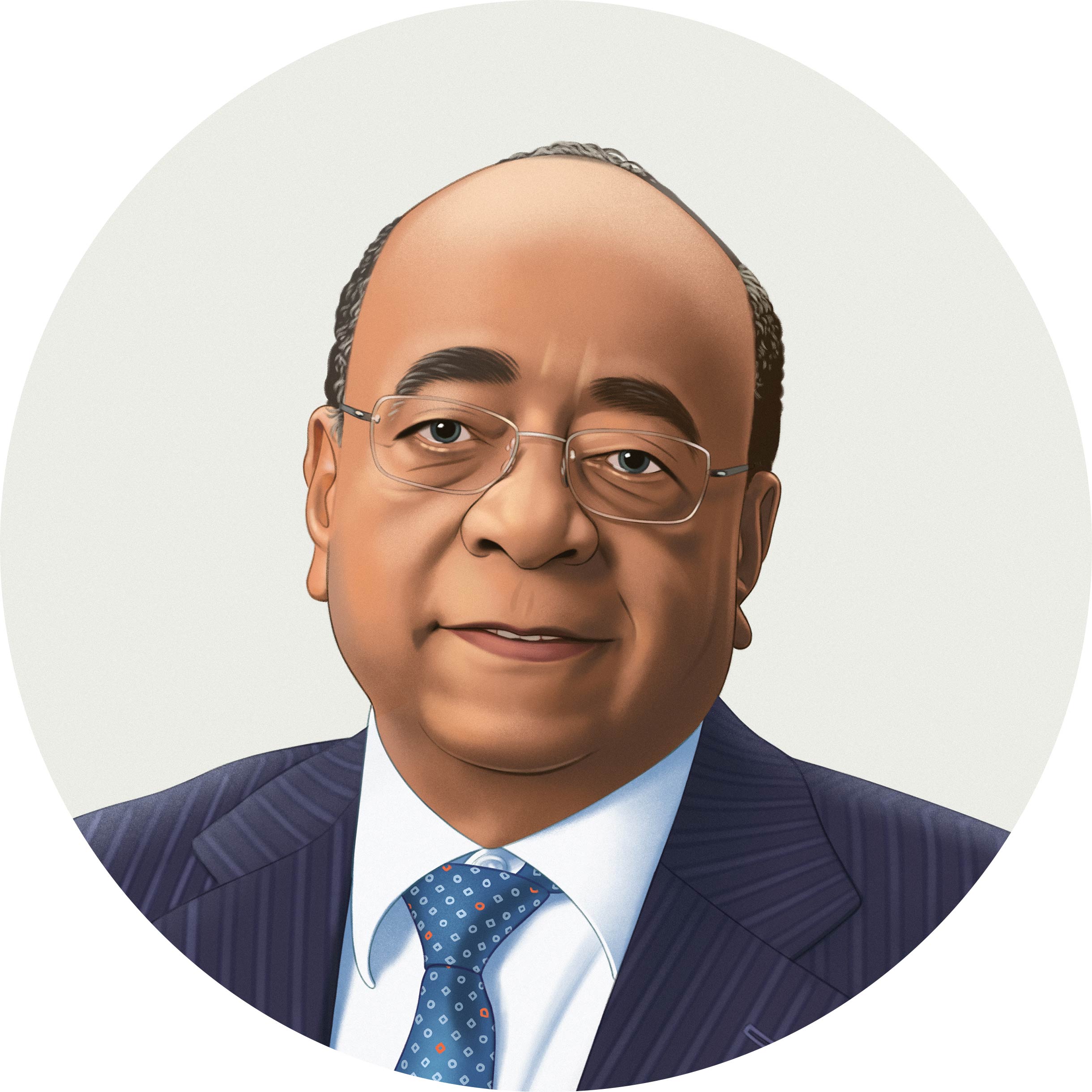 Portrait of Mo Ibrahim