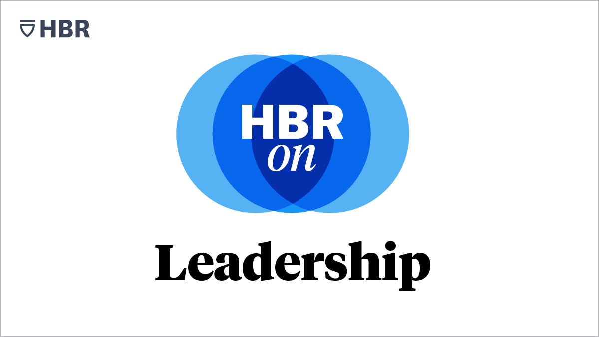 HBR On Leadership Logo