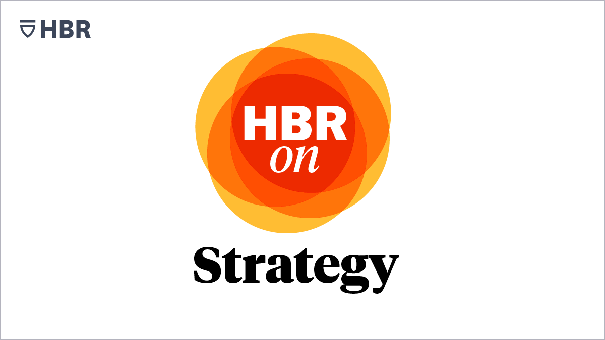 HBR On Strategy Logo